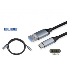 Cable Usb / Tipo-c 1 Metro Ca-0501-tc Elbe