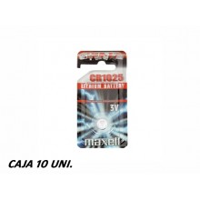 Pila Litio Boton Cr-1025 Maxell 10 Un.