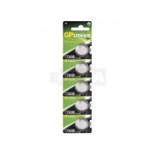 Pila Litio Boton Cr-2430 Gp  5 Unid.