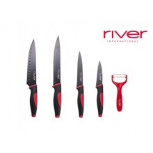 Set 5 Cuchillos Inox Cuc-0501 An River