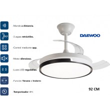 Ventilador Techo Retractil Dw-5005 Daewoo
