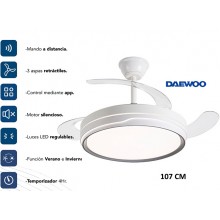 Ventilador Techo Retractil Dw-5006 Daewoo