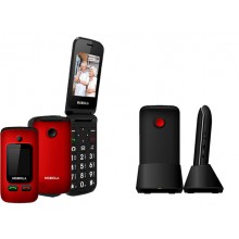 Telefono Movil Mb610 Rojo Senior Mobiola