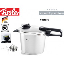 Olla Pr Nueva Vitavit Prem.6,0l 22cm Fissler