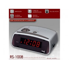 Despertador Rs-1008 A Luz Sami