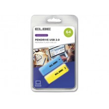 Pen Drive 64gb Usb264  2.0 Pack 2 Elbe